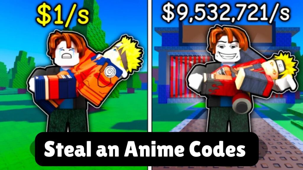 Steal an Anime Codes
