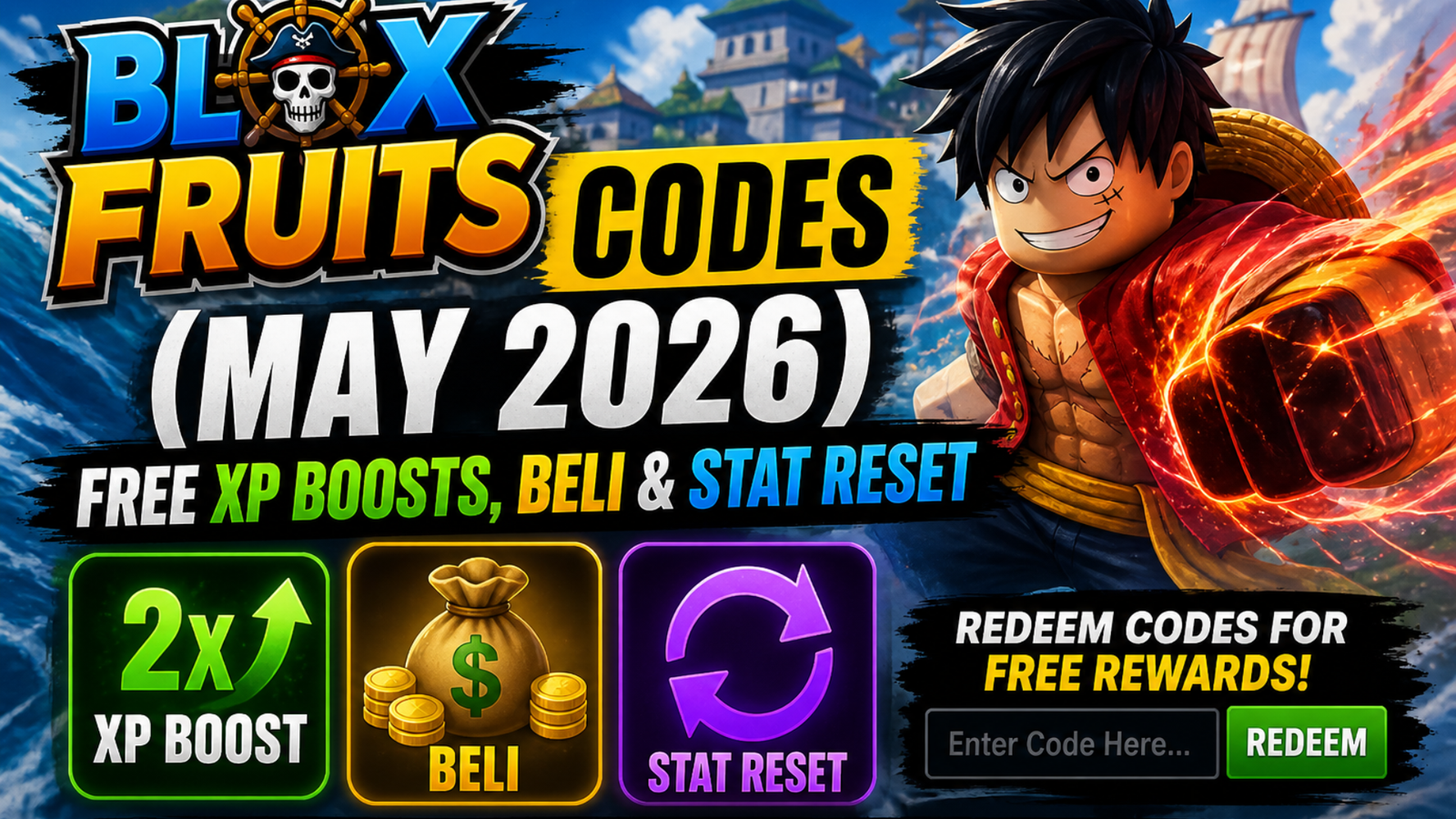 blox fruits codes